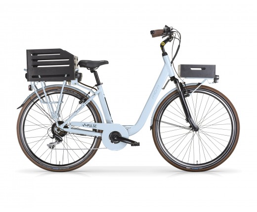 E-Bike donna MBM Pulse 26 litio Azzurra