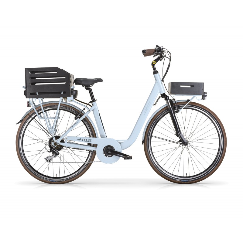 E-Bike donna MBM Pulse 26 litio Azzurra