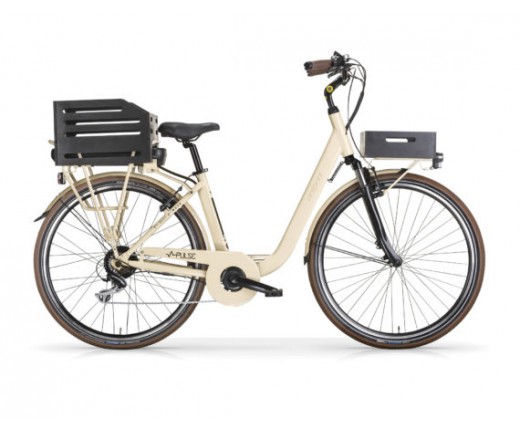 E-Bike donna MBM Pulse 28 litio Crema