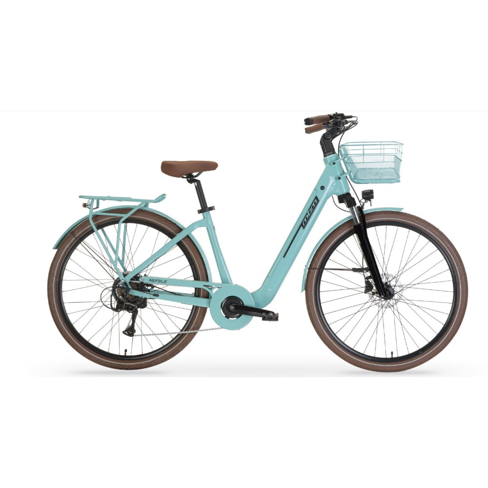 E-Bike MBM Nefele 28 Verde Tiffany
