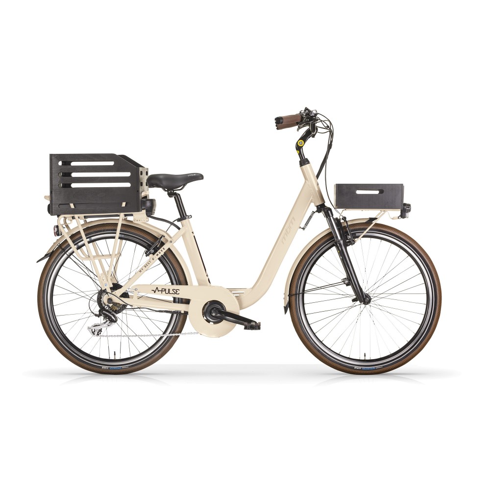 E-Bike MBM Pulse 26 Crema 36V. litio