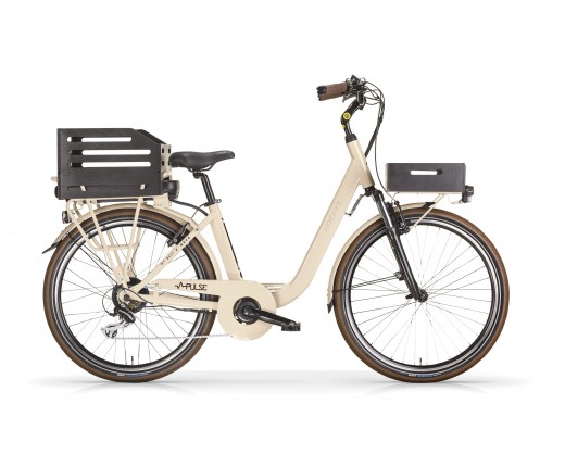 E-Bike MBM Pulse 26 Crema 36V. litio