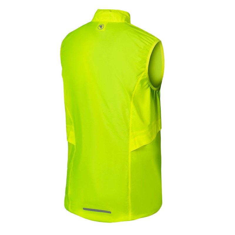 Endura gilet antivento Pakagilet yellow