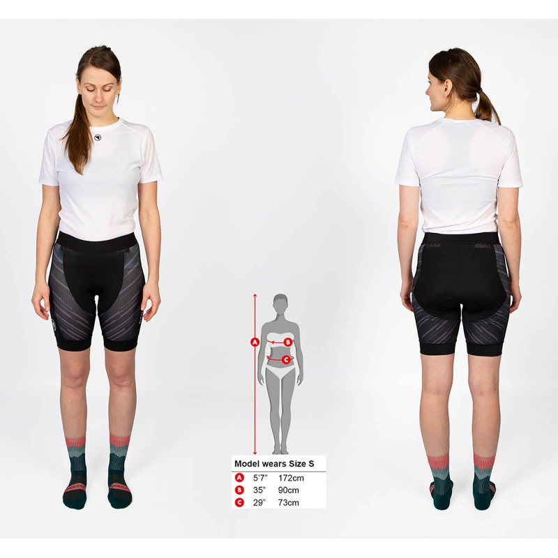 Endura Single Track liner short donna