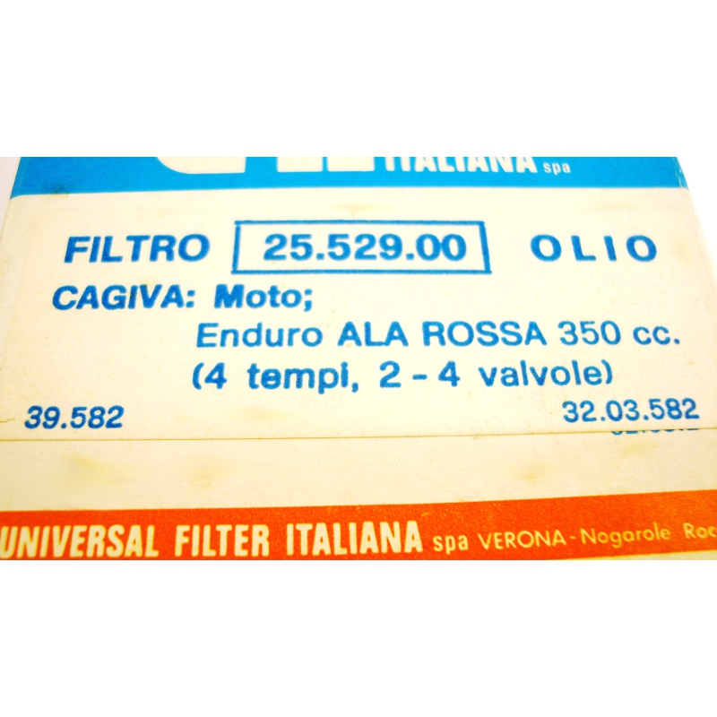 FILTR.OLIO CAGIVA 350 AR