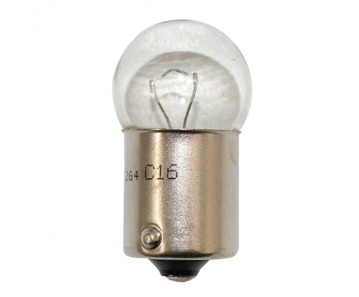 Lampada 12V 10W a sfera BA15S