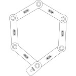 Lucchetto Abus Bordo  5700-100 Ugrip