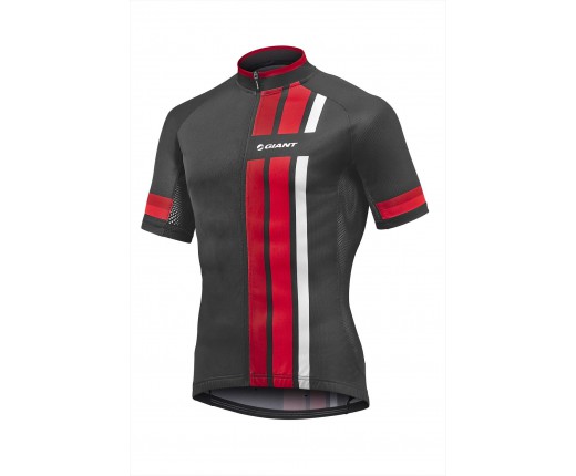 Maglia ciclista GIANT STAGE m.corte red