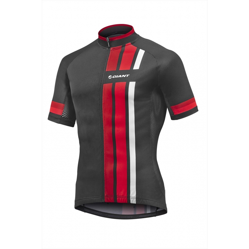 Maglia ciclista GIANT STAGE m.corte red