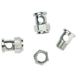 Morsetto parafango ABS + gommino