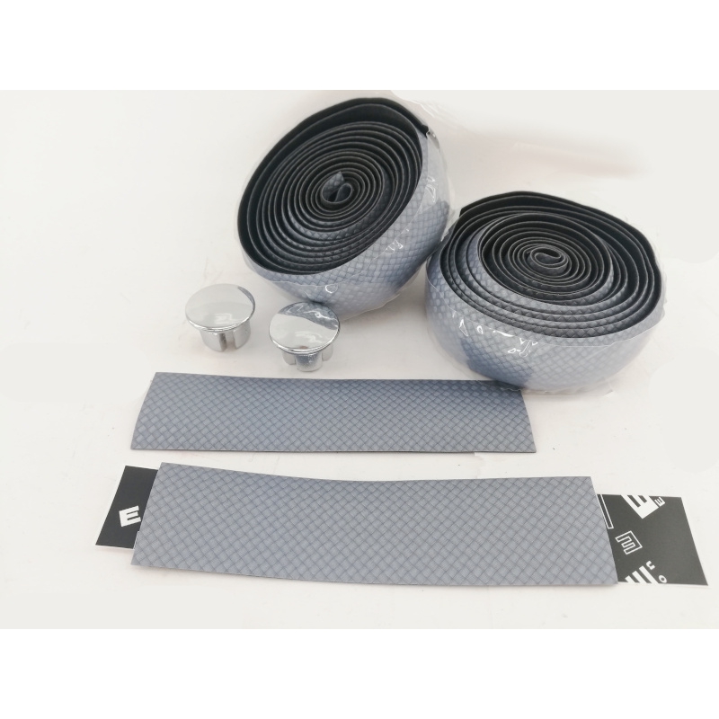 Nastro coprimanubrio corsa CARBON-SILVER