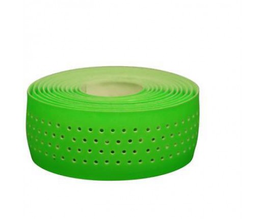 Nastro manubrio corsa forato VERDE FLUO