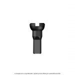 Nipples Polylax ottone nero 12mm.