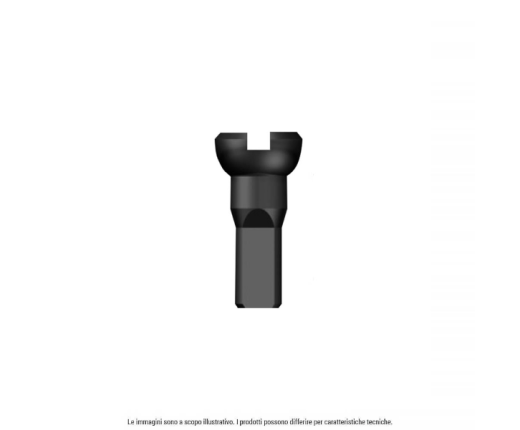 Nipples Polylax ottone nero 12mm.