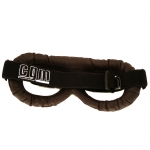 Occhiale moto vintage trasparente ecopel