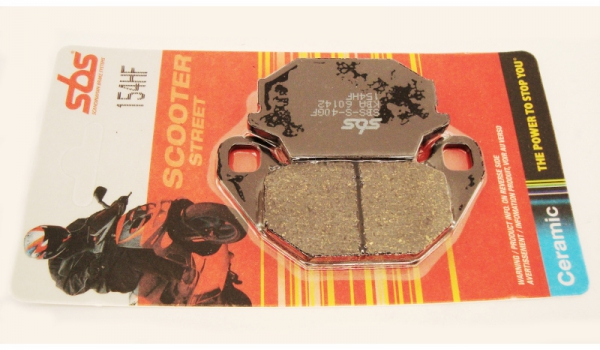 SFA305 PASTIGLIE ORGANICHE ANTERIORI SINISTRA EBC KYMCO 50 LIKE 2009 - Foto 12