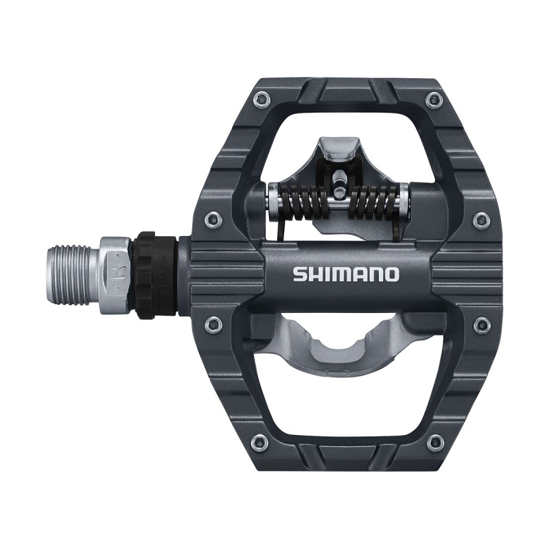 Pedali Shimano EH500 Spd flat + sgancio