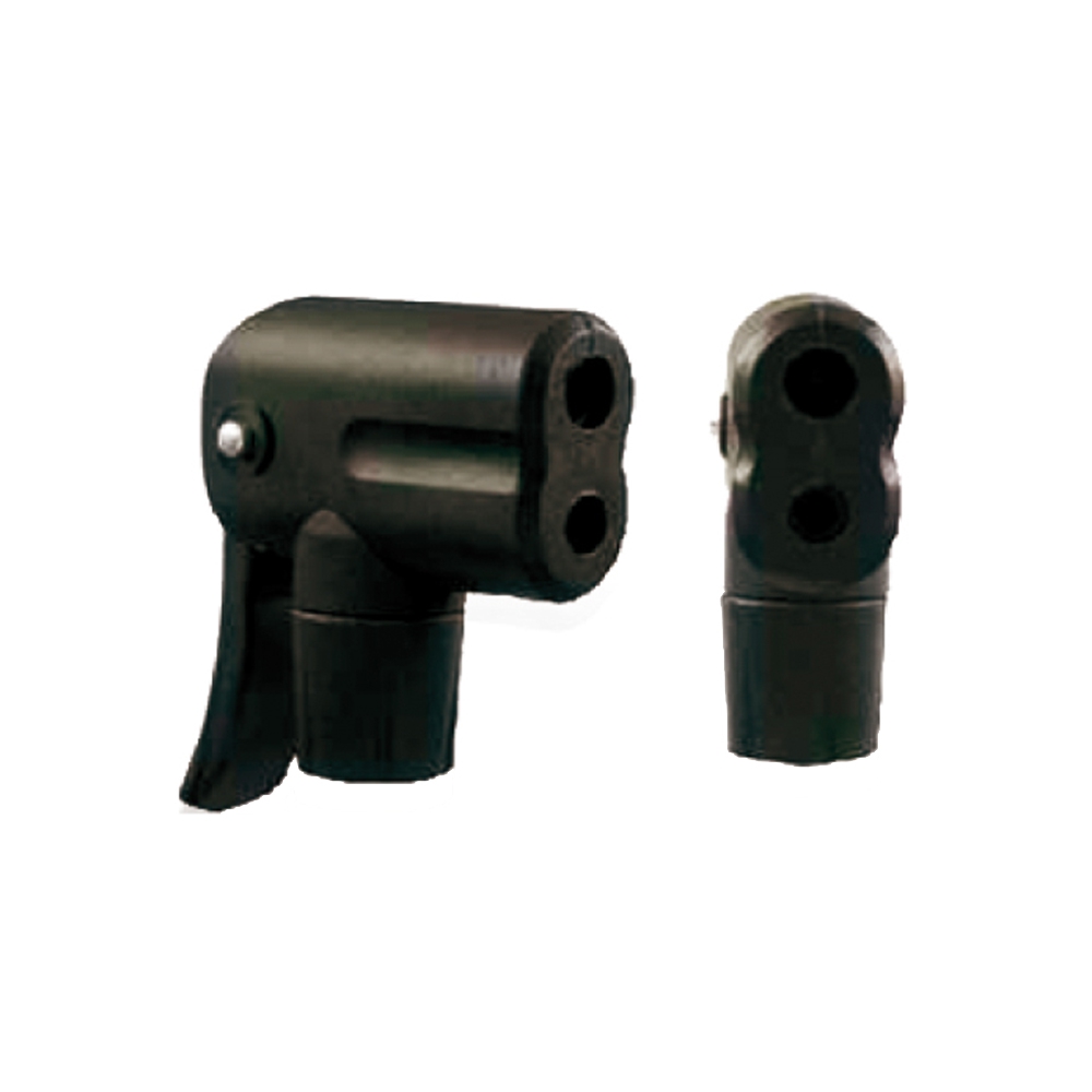 Raccordo pompa bici "doppio uso a leva"