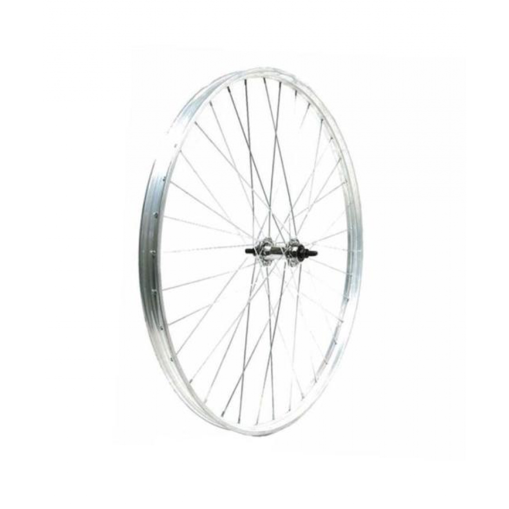 Ruota post.bici 26x3-8 R alluminio