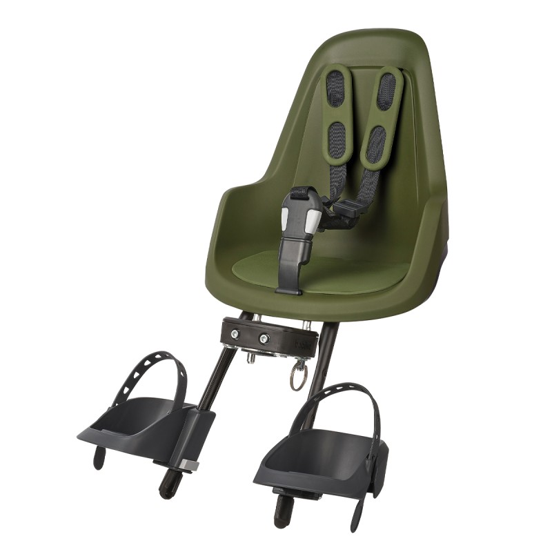Seggiolino anterio Bobike mini One verde