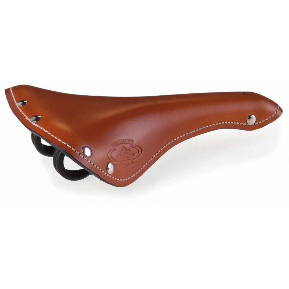 Sella OLD SPORTING in cuoio color miele