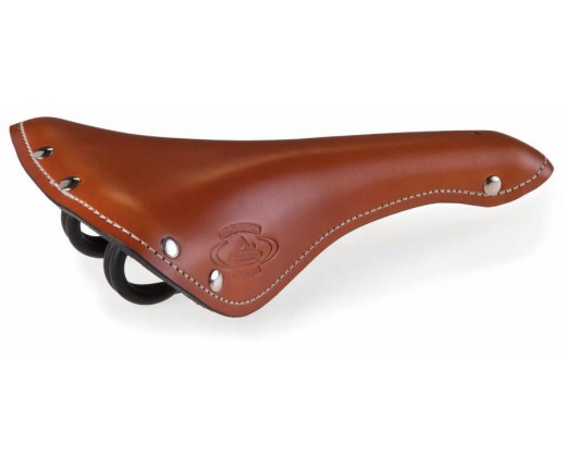 Sella OLD SPORTING in cuoio color miele