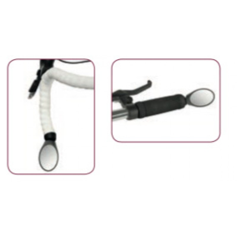 Specchietto bici corsa aero regolabile