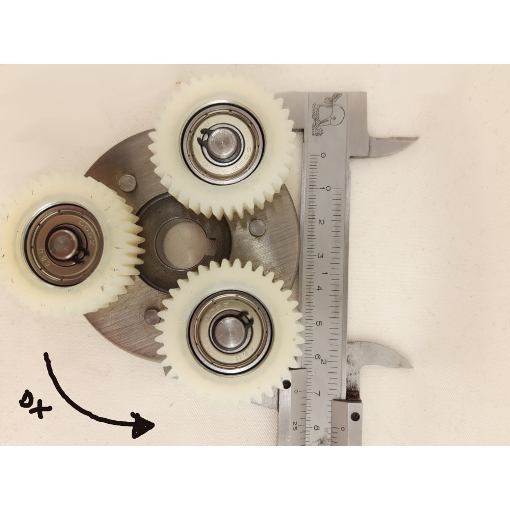 Supporto ingranaggi mot.Bafang rot.Dx