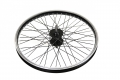 Ruota BMX anteriore 48F Mono perno dadi