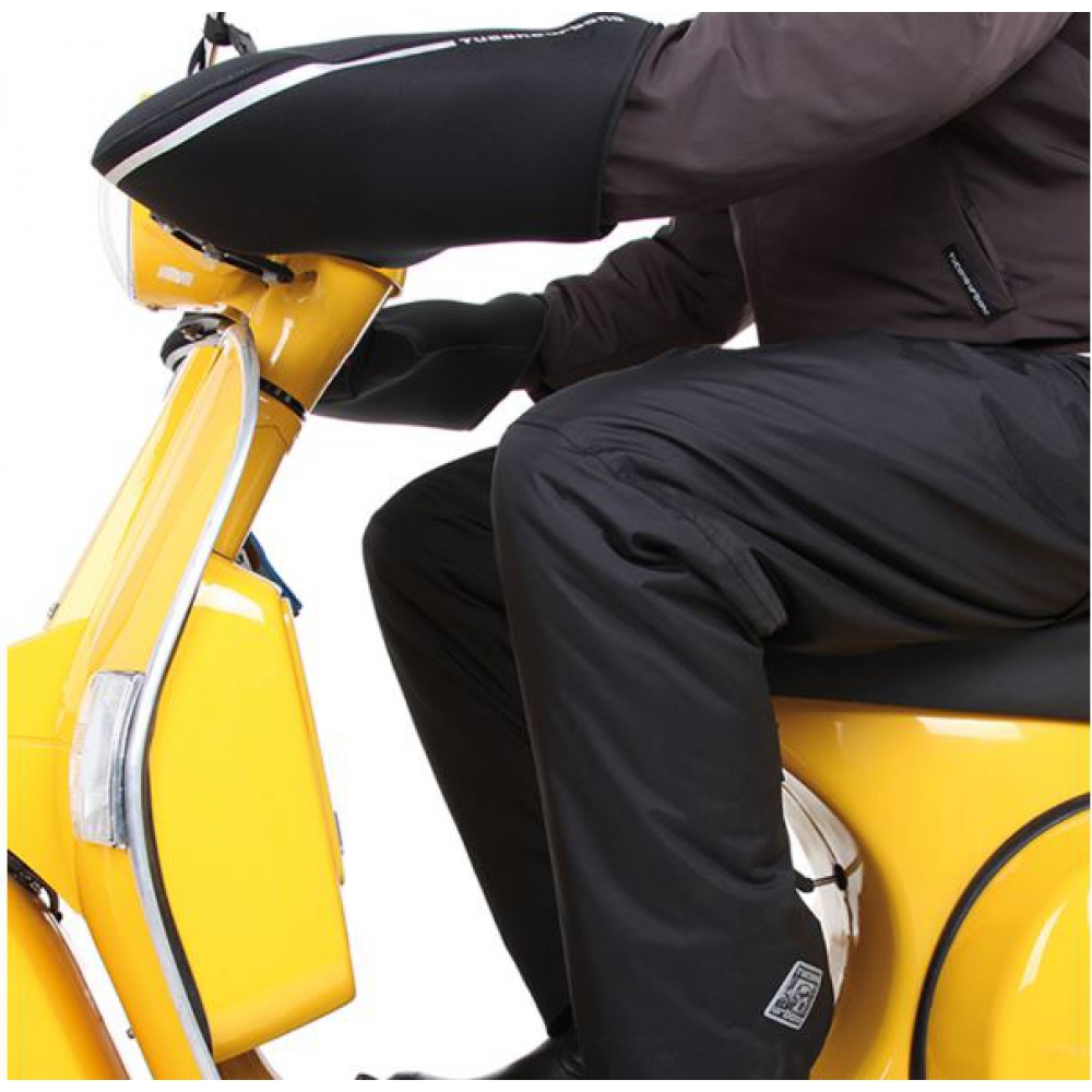 Coprigambe Per Scooter Impermeabile Con Guanti Da Manubrio – Coperta Termica In PU E Pile – Protezione Gambe Antivento Per Moto Elettriche E Ciclomotori – Universale