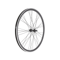 Ruota post. 28" alto profilo nera filett