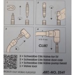 Valv schwalbe clikvalve kit+conv pr-scv